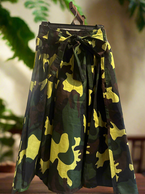 Camouflage Skater Skirt