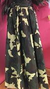Camouflage Maxi Skirt