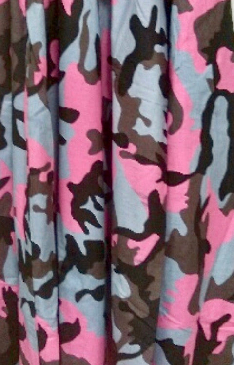 Camouflage Maxi Skirt
